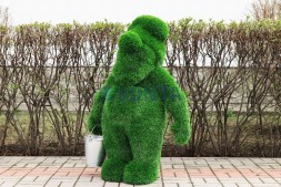 Топиари гном с ведром — газон Eco Green