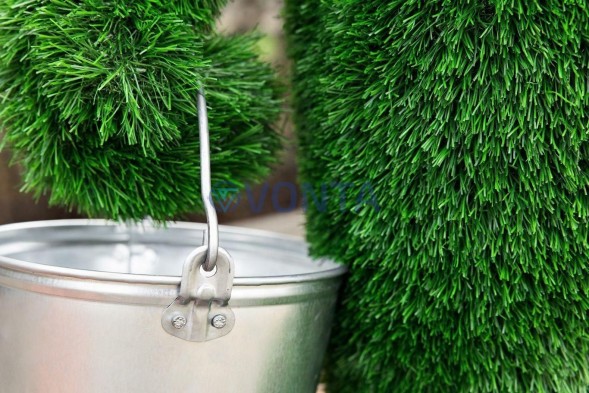 Топиари гном с ведром — газон Eco Green