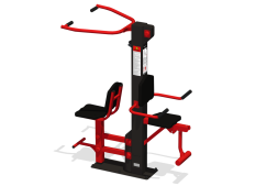 Уличный тренажер “Флекс-Верхняя тяга”, УТ-10/21