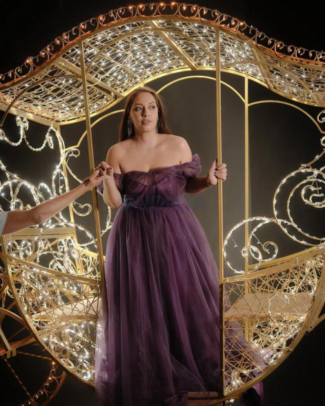 Светодиодная фотозона Екатерининская карета 250 см., (SR111)