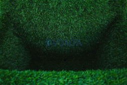 Топиари медведь с кашпо, турист — газон Eco