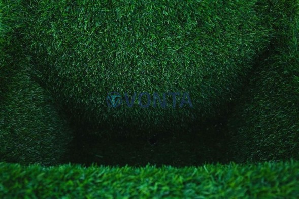 Топиари медведь с кашпо, турист — газон Eco