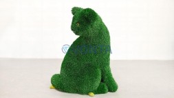 Топиари Кот сидит, модель 2 — газон Deluxe Green