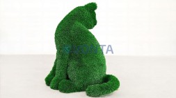 Топиари Кот сидит, модель 2 — газон Deluxe Green