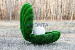 Топиари ракушка, h=135 см — газон Eco Green