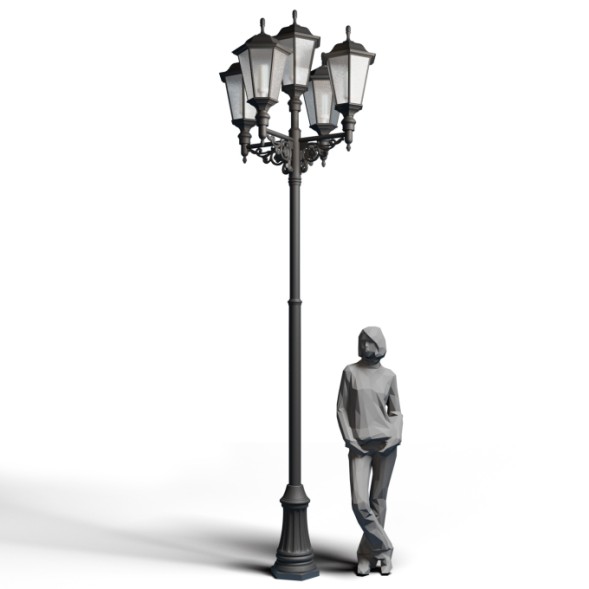 Фонарь уличный Пушкин-5