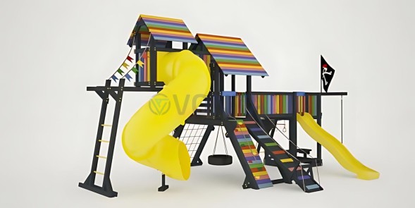 Детская площадка Савушка 8 (Black)