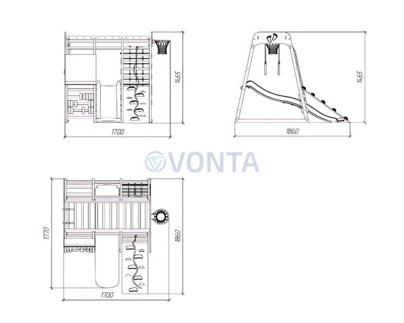 Детский комплекс Савушка Непоседа 4 shiitake