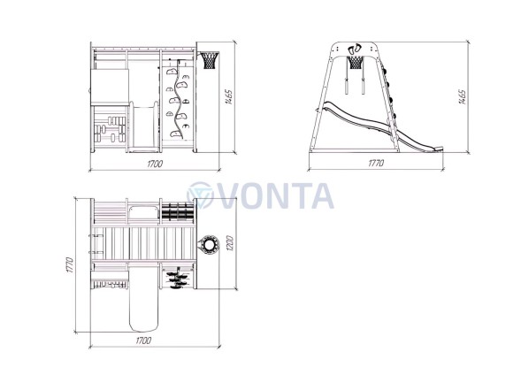 Детский комплекс Савушка Непоседа 4 shiitake