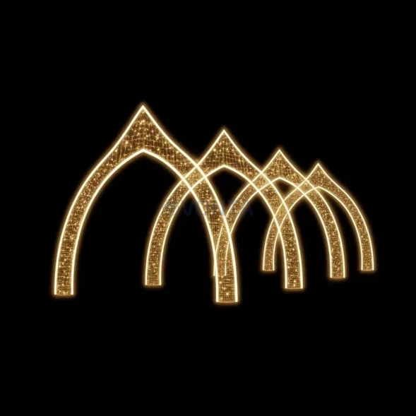 Светодиодная арка Богатырь 400 см. - 1 шт., (SR203)