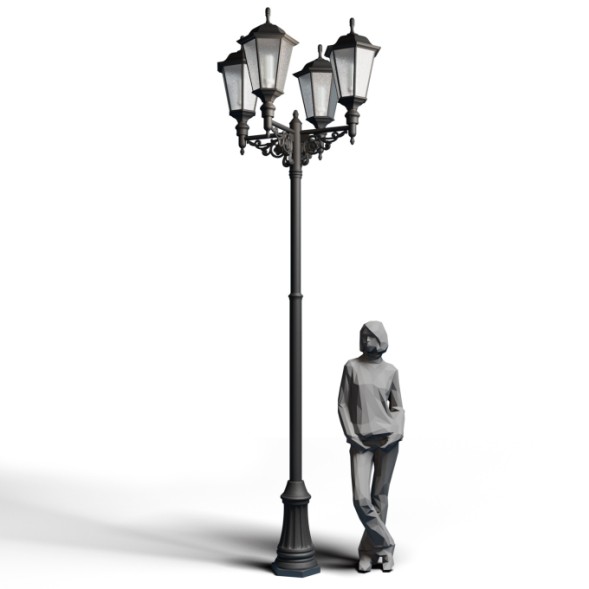 Фонарь уличный Пушкин-4