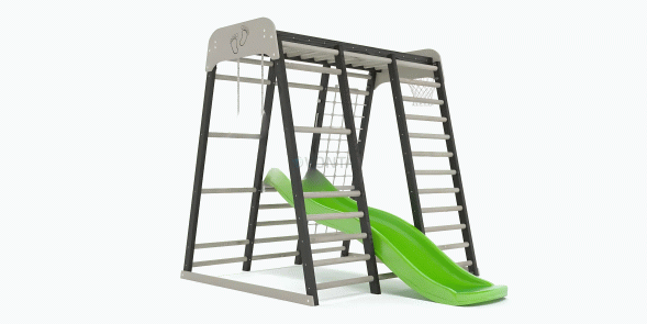 Детский комплекс Савушка Непоседа 1 nero-cappucino 1