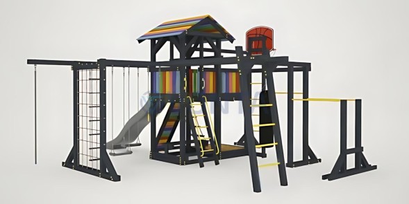 Детская площадка Савушка 2 (Black Edition)