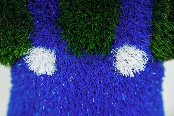 Топиари мышонок Перчик с пистолетом — газон Deluxe + Eco+