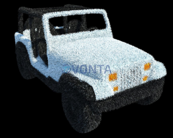 Топиари джип L=100см — гахон Есо