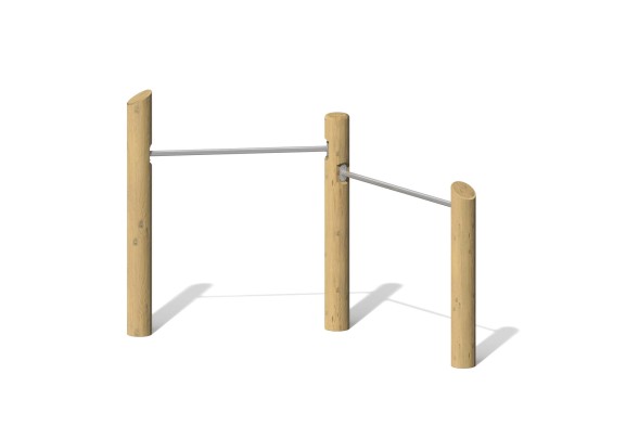 Воркаут-комплекс эко “Двойной турник”, СО-124