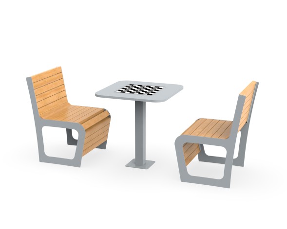 Стол шахматный парковый