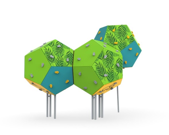 Лаз-додекаэдр «Джунгли» Тип 3, 550.04.03