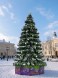 Уличная каркасная елка «Кремлевская» 23 м