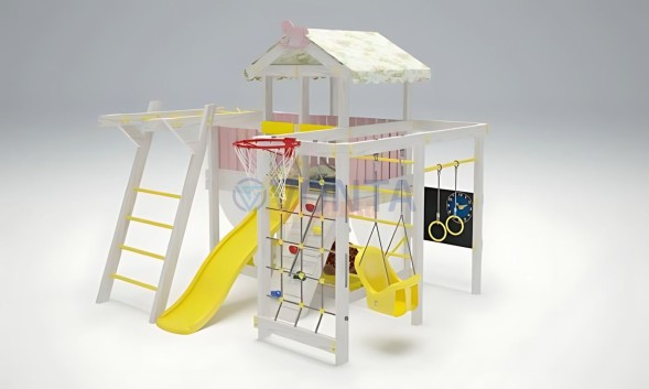 Игровой комплекс Савушка Baby 5 розовый