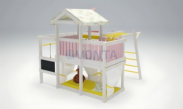 Игровой комплекс Савушка Baby 5 розовый