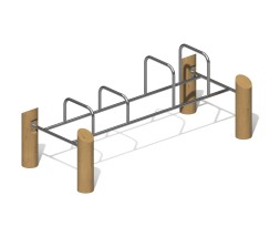 Воркаут-комплекс эко “Лавка с упорами”, СО-115