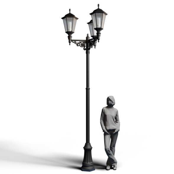 Фонарь уличный Пушкин-3