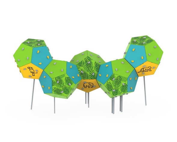 Лаз-додекаэдр «Джунгли» Тип 5, 550.04.05