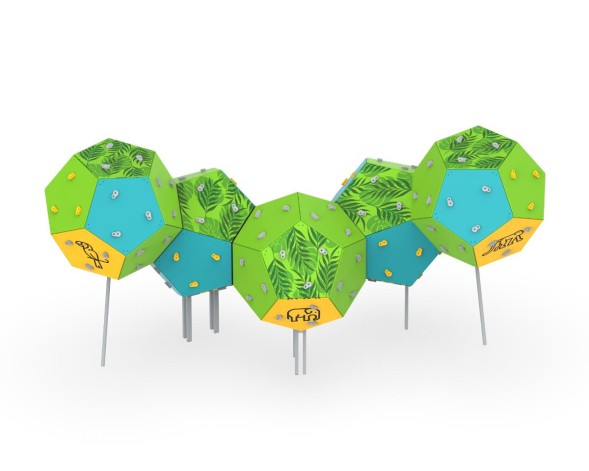 Лаз-додекаэдр «Джунгли» Тип 5, 550.04.05