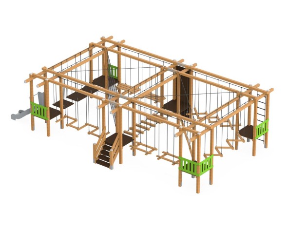 Лазательный комплекс «Веревочный парк» Тип 1, 311.05.05