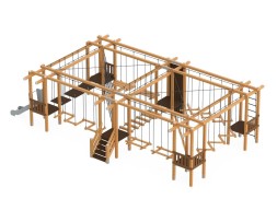 Лазательный комплекс «Веревочный парк» Тип 1, 311.05.05