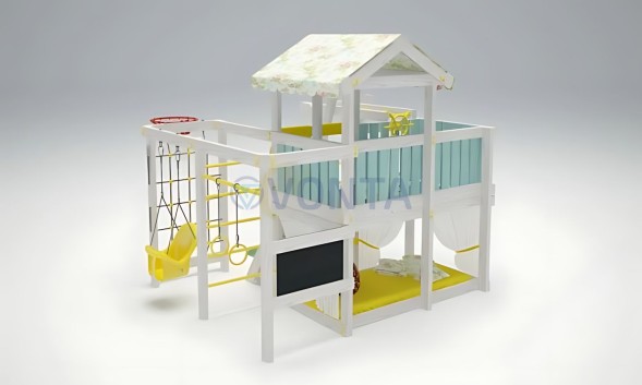 Игровой комплекс Савушка Baby 5 голубой