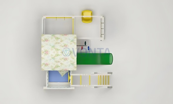 Игровой комплекс Савушка Baby 5 голубой