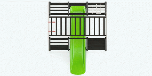 Детский комплекс Савушка Непоседа 1 nero