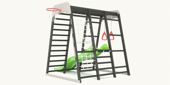 Детский комплекс Савушка Непоседа 1 nero