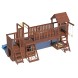 Детская деревянная игровая площадка для улицы дачи CustWood Scout SC11