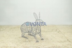 Габионы композиция зайцы