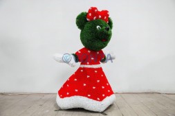 Топиари мышка Мармеладка — газон Deluxe + Eco+