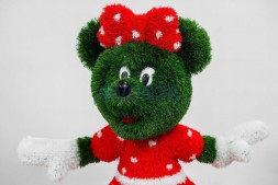 Топиари мышка Мармеладка — газон Deluxe + Eco+