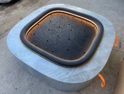 Батут квадратный 1000 (без покрытия на раме), А-1