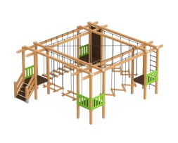 Лазательный комплекс «Веревочный парк» Тип 2, 531.03.10