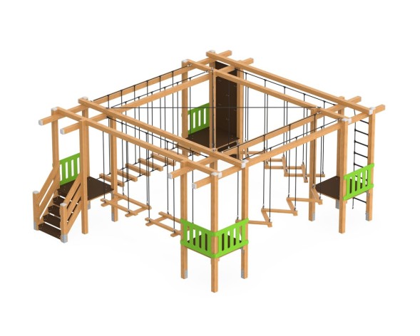 Лазательный комплекс «Веревочный парк» Тип 2, 531.03.10