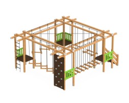 Лазательный комплекс «Веревочный парк» Тип 2, 531.03.10