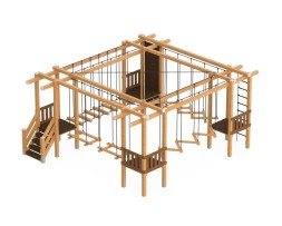 Лазательный комплекс «Веревочный парк» Тип 2, 531.03.10