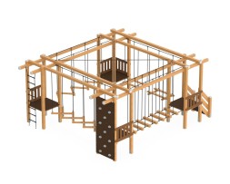 Лазательный комплекс «Веревочный парк» Тип 2, 531.03.10