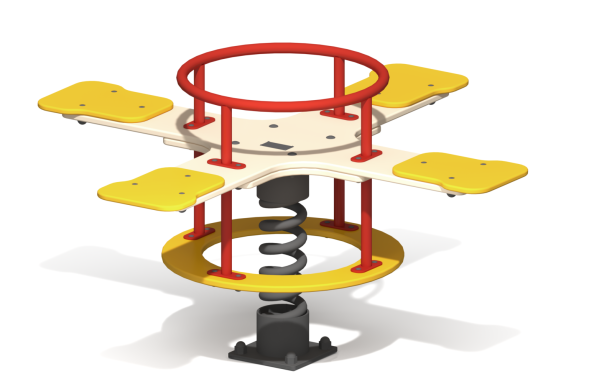 Качалка на пружине “Дружба”, КБ-22