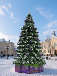 Уличная каркасная елка «Кремлевская» 25 м