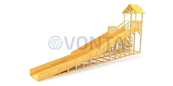 Зимняя горка Савушка Зима Wood 9/2