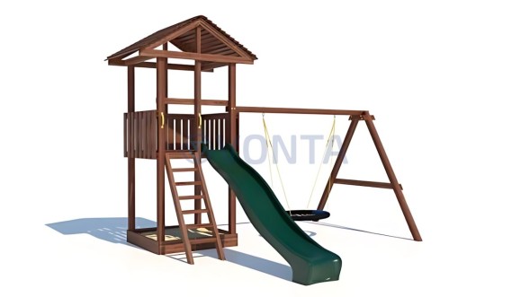 Детская площадка CustWood Family F2
