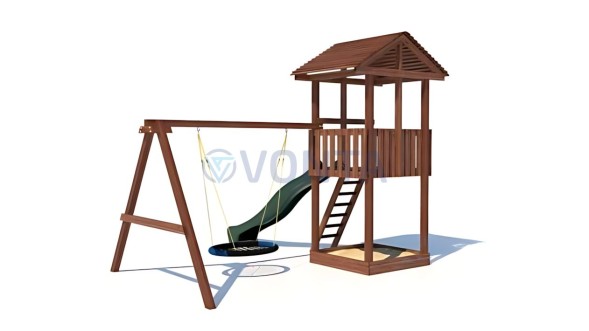 Детская площадка CustWood Family F2